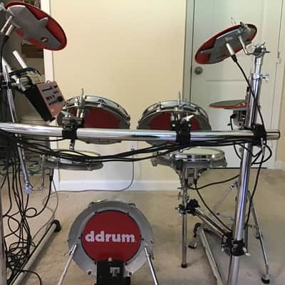 ddrum 4 Clavia Electronic Drum Set  5- Piece W/ Rack Vintage Electric Drums  From Sweden image 15