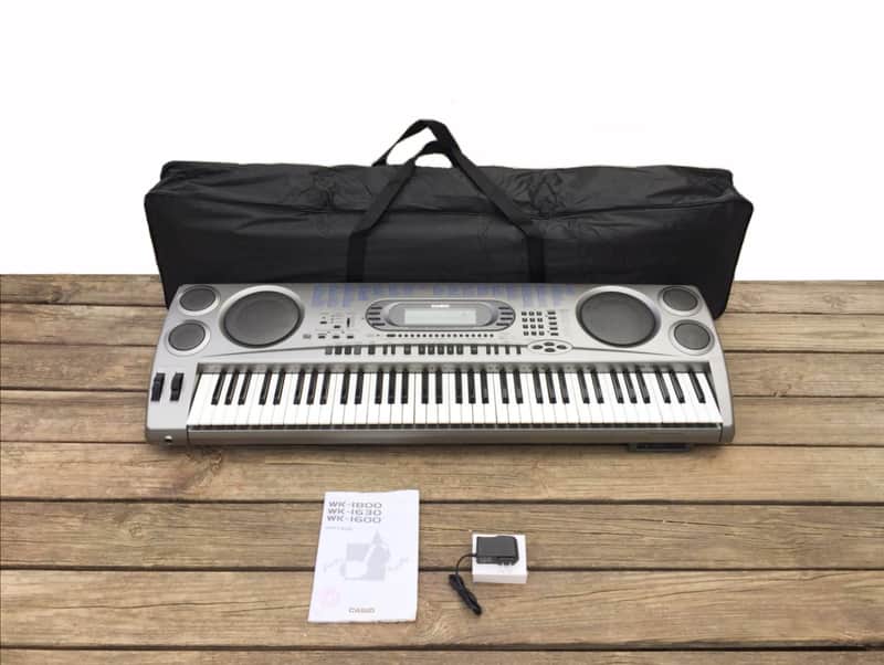 Casio WK-1800 Workstation Piano Synthesizer Keyboard image 1