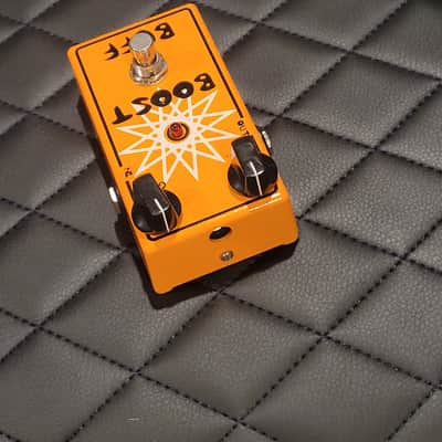 MI Audio Boost n' Buff Guitar Effects Pedal - Orange image 2