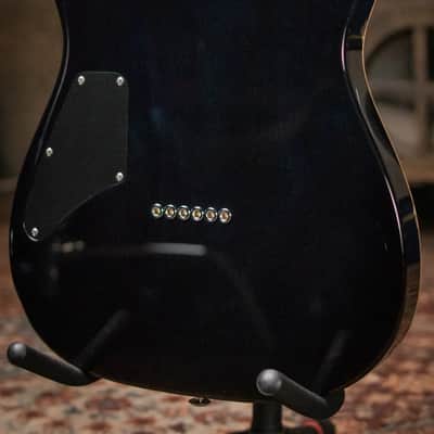 Suhr Custom Shop Classic T Electric Guitar - Trans Whale Blue Burst image 8
