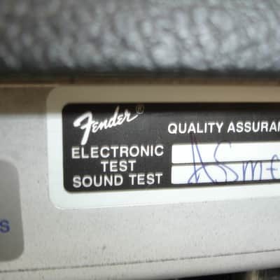 2002 Fender '65 Twin Reverb 85-Watt 2x12" Combo Guitar Amp w/ Footswitch & Cover image 18