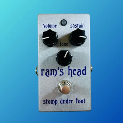 Stomp Under Foot Ram's Head (Violet Version) Fuzz Pedal image 1