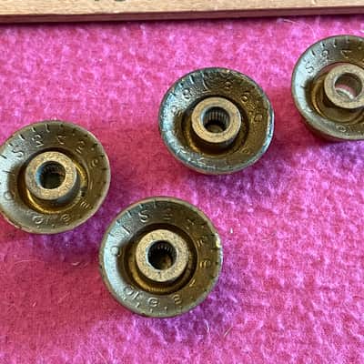 vintage 1962 Gibson reflector knobs for Les Paul 1960's sg es-335 175 flying V L5 paf L image 7