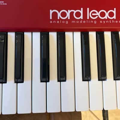 Nord Lead A1 49-Key 26-voice Polyphonic Synthesizer 2014 - 2022 - Red - Excellent image 18
