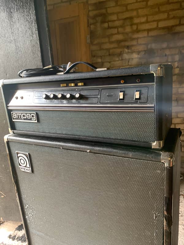 Ampeg V4-B 1969 - head + cab image 1