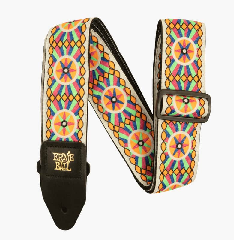 Ernie Ball Classic Jacquard Guitar Strap/Bass Strap - Candy Sun image 1
