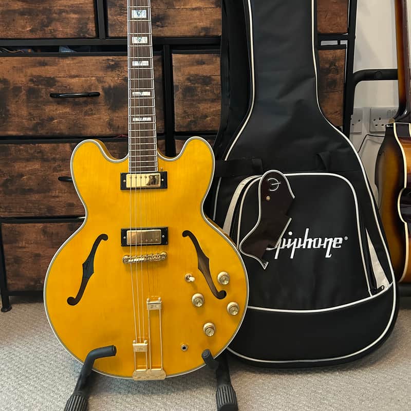 2024 2025 Epiphone Sheraton Natural / Vintage Natural