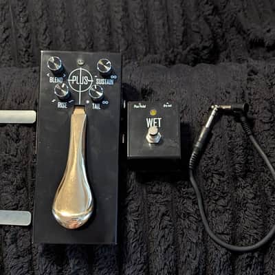 Gamechanger Audio Plus Sustain Pedal with Footswitch - Pre Installed Temple Audio mounting brackets image 1