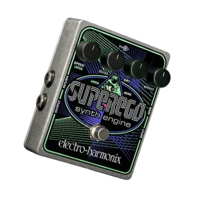 Electro-Harmonix Superego 140mA Synth Engine Pedal with Latch Mode for Sound Stacking, Includes Power Adapter image 3