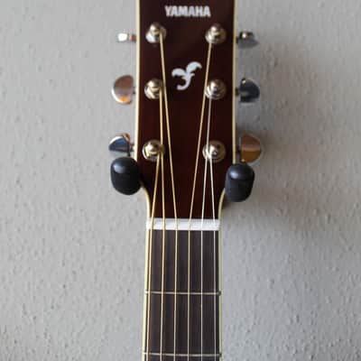 Brand New Yamaha FG830 Dreadnought Acoustic Guitar with Gig Bag - Tobacco Sunburst image 2