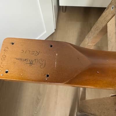 Buttarini Telecaster neck - Amber nitro image 8