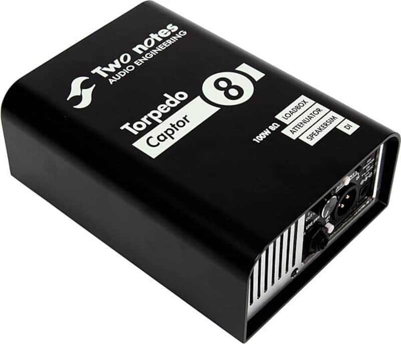 Two Notes Torpedo Captor X 8ohm Stereo Reactive Load Box / Attenuator 2020 - White image 1
