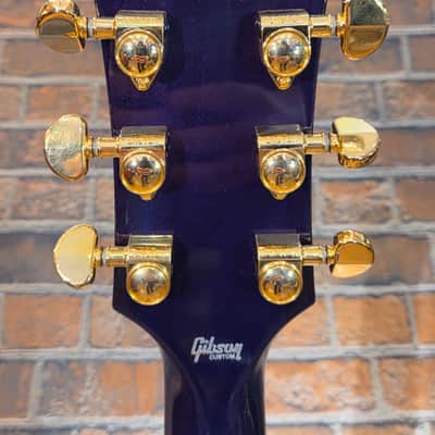 Gibson 2024 Custom Shop Les Paul Custom Blue Widow w/ OHSC - Small Headstock Repair image 22