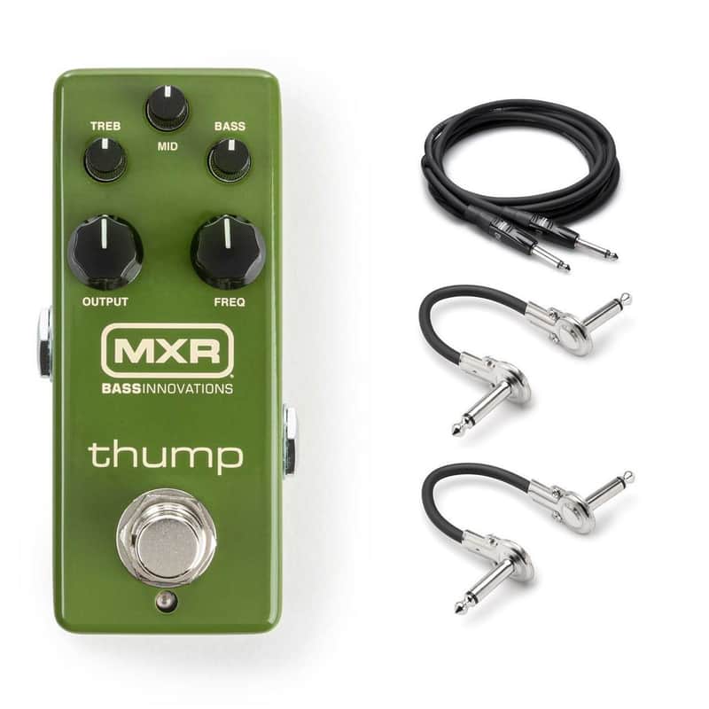 ベース MXR / M281 Thump Bass Preamp MXR M281 Thump Bass Preamp With Free Barefoot Buttons V1 Guitar