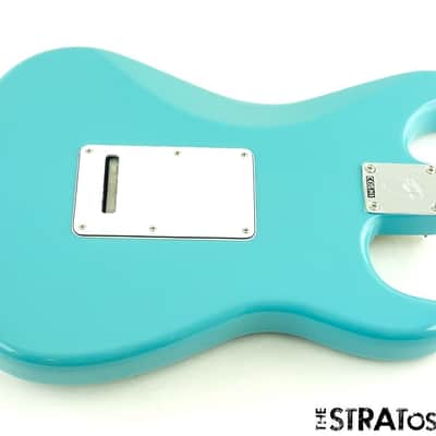 LEFTY Fender Player II Stratocaster BODY + HARDWARE Strat Alder Aquatone Blue image 2