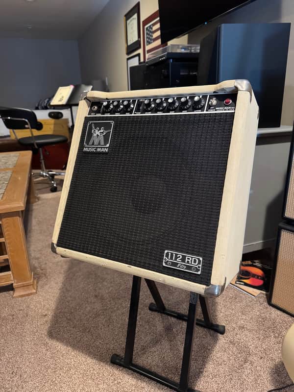 Music Man RD-Fifty 50-Watt 1x12 Guitar Amplifier 1982 - Blonde image 1