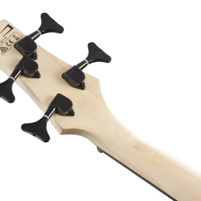 Ibanez GSRM20B-WK GIO mikro Electric Bass 4-String - Weathered Black image 8