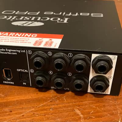 Focusrite Saffire Pro 24 Firewire Audio Interface 2000s Black image 6