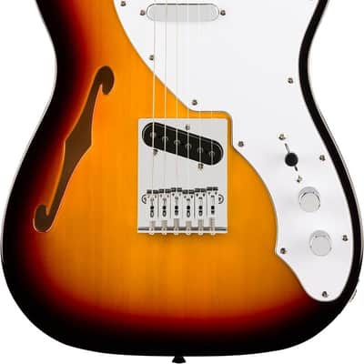 Squier Affinity Series Telecaster Thinline 3-Color Sunburst image 1