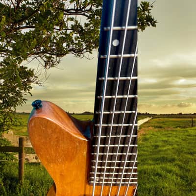 New Professional Joshper Brand double neck guitar bass combo wide neck seven string electric guitar seven string electric bass hard case padded fur image 4