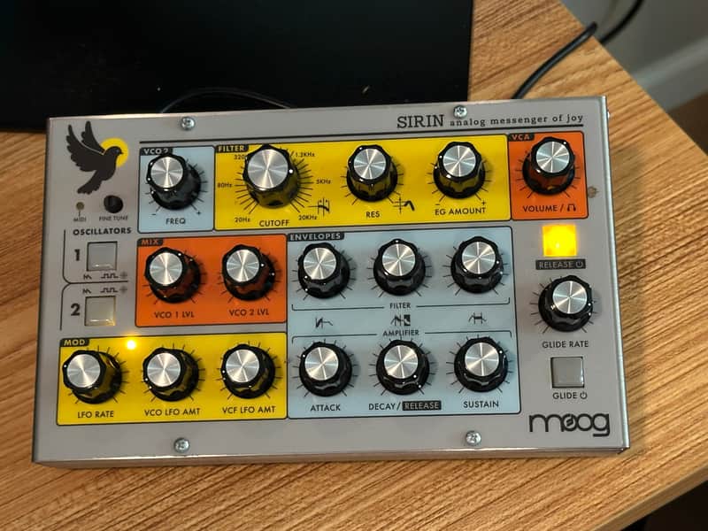 Moog Sirin Analog Messenger of Joy 2019 - Present - Silver