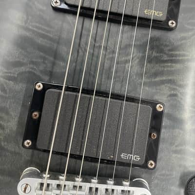 Schecter Diamond Series C-1 Platinum - Trans Black image 4
