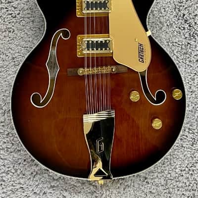 Mint Gretsch G5422G-12 Electromatic Hollow-Body 12-String, Single Barrel Burst image 7