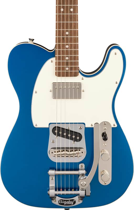 Squier Classic Vibe Custom Telecaster SH with Bigsby Lake Placid Blue image 1