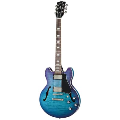 Gibson ES-339 Figured Semi-hollow Electric Guitar - Blueberry Burst with Hardshell Case image 4