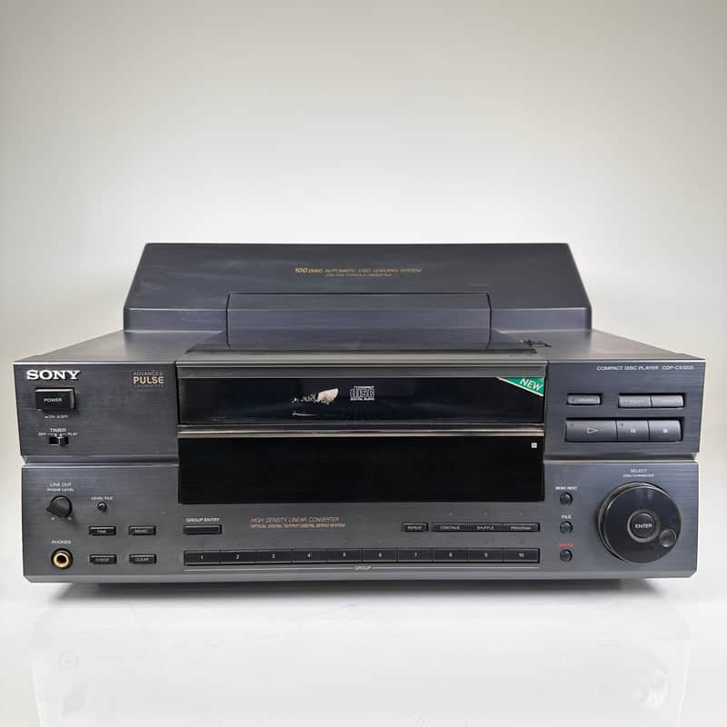 Sony CDP-CX100S CD Changer 100 Disc Player image 1