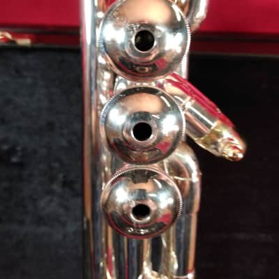 Besson MEHA .470" LARGE BORE 1972 - SILVER & GOLDPLATED image 13