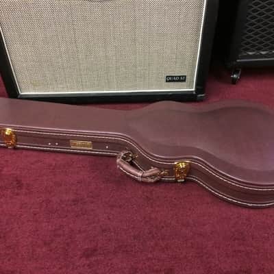 Tagima TLP Flamed Single-Cut Transparent Amber w/Hardshell Case [ProfRev] image 9