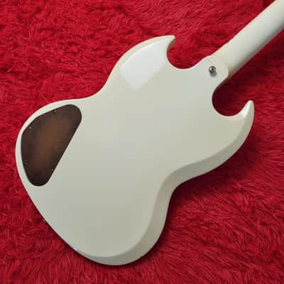 Super Rare 1989 Greco SS-70S - White - SG Special with 3 x Hot Lick P-90 Pickups - All Original - Made In Japan MIJ image 11