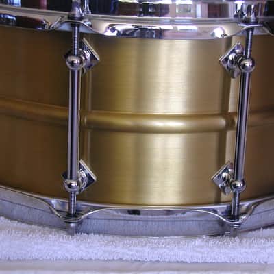 Craviotto AK Brass Snare Drum - 14 x 6.5 Masters Metal, 2013 – Excellent Condition - #40 of 60 image 14