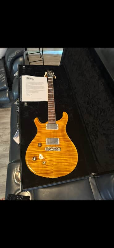 PRS McCarty wood library Lefty - Santana Yellow
