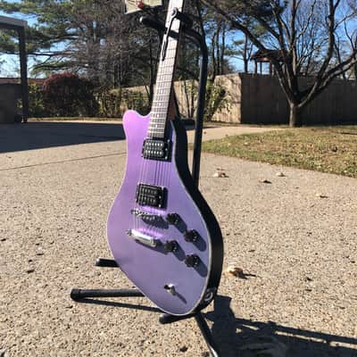 Custom Color Shifting Solid Body Electric Guitar image 2