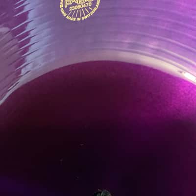 Mint Paiste 22" 900 Series Color Sound Purple Ride Cymbal image 7