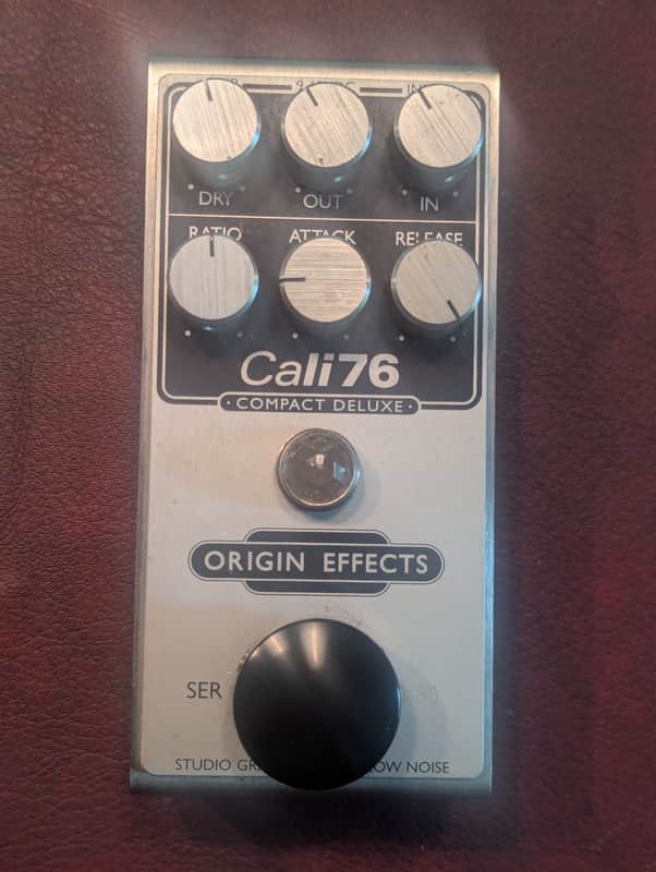 Origin Effects Cali76 Compact Deluxe Compressor 2010s - Silver image 1