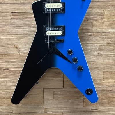 Dean ML 79 BBF Electric Guitar - Black to Blue Fade- New! image 1