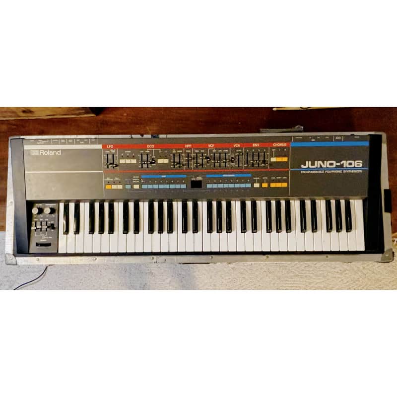 Roland Juno-106 | New Chips | Hardshell Case | Reverb