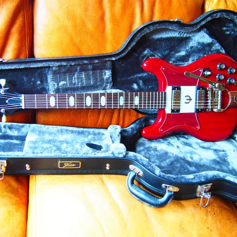 2012 – 2013 Epiphone ’62 Crestwood Custom Reissue Cherry