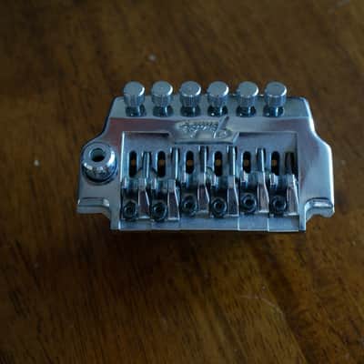 Fender System One Tremelo System 1984-87 Chrome (Solid) image 6