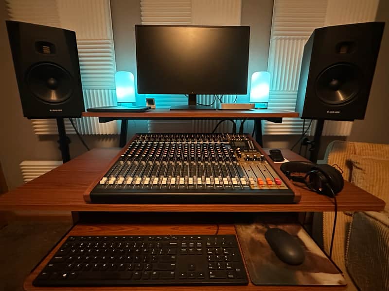 TASCAM Model 24 Multitrack Recorder / Mixer / USB Interface 2018 - Present - Black with Wood Cheeks image 1