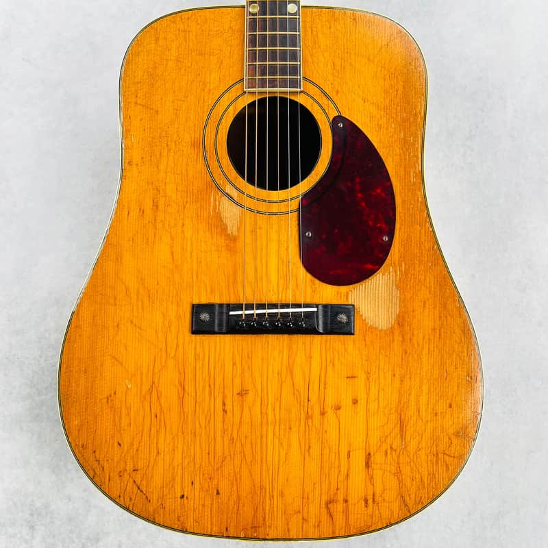 Kay Old Kraftsman K6100 Dreadnought 1960s - Natural image 1