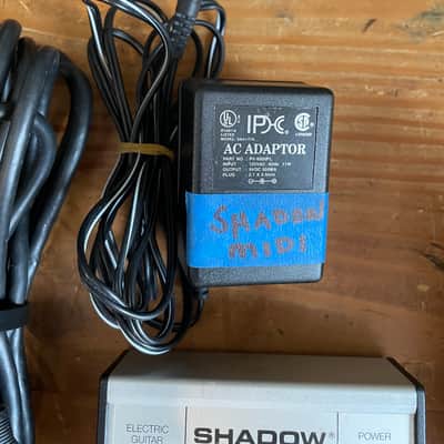 Shadow SH-075 Midi Synth Unit w/Distributor Box & Converter/Controller Unit With Hexaphonic Pickup 1980’s-90’s - Sliver Black image 6