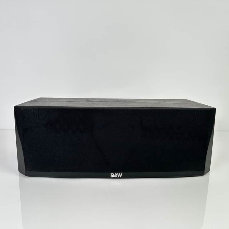 Bowers & Wilkins B&W CC3 Black Center Channel Home Theater Speaker image 1