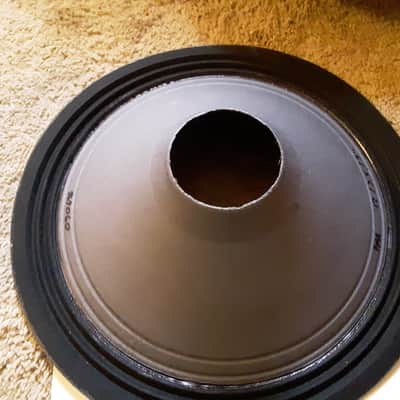 12" ELECTRO VOICE 12L & MORE RECONE 12" CONE GRAY GUITAR SPEAKER PA SPEAKER PMR image 2