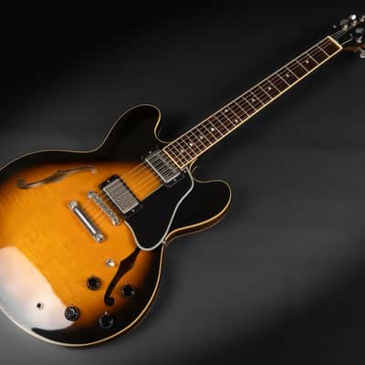 1996 Gibson ES-335 Dot - Figured Vintage Sunburst | USA Good Wood Era Semi-Hollow 57 Classic Humbucker | OHSC image 5