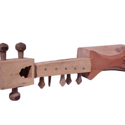 Unbranded Handmade Wooden Jogiya Sarangi Classical Indian Folk Musical Instrument - Natural image 3