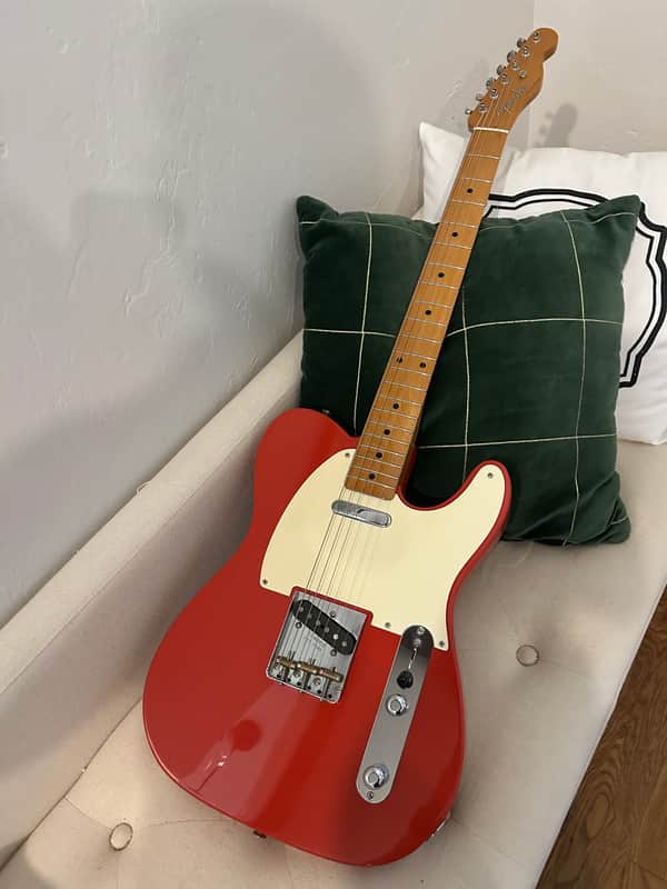 Fender Vintera '50s Telecaster with Maple Fretboard 2019 - 2023 - Fiesta Red